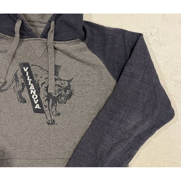 Fanatics Villanova University Wildcats Pullover Hoodie Sweatshirt Gray Mens‎ L - Picture 5 of 9
